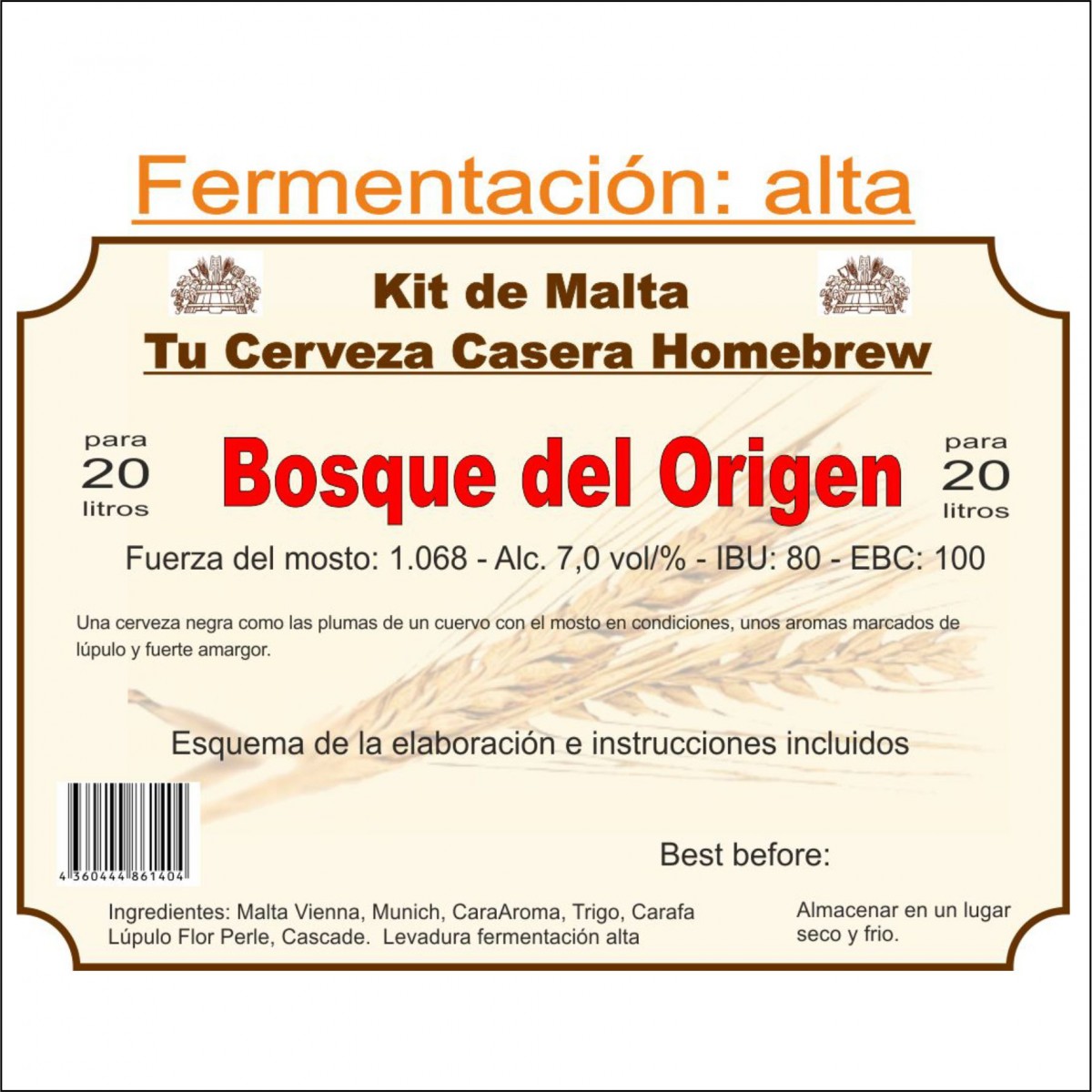 Kit en grano "Bosque del Origen"