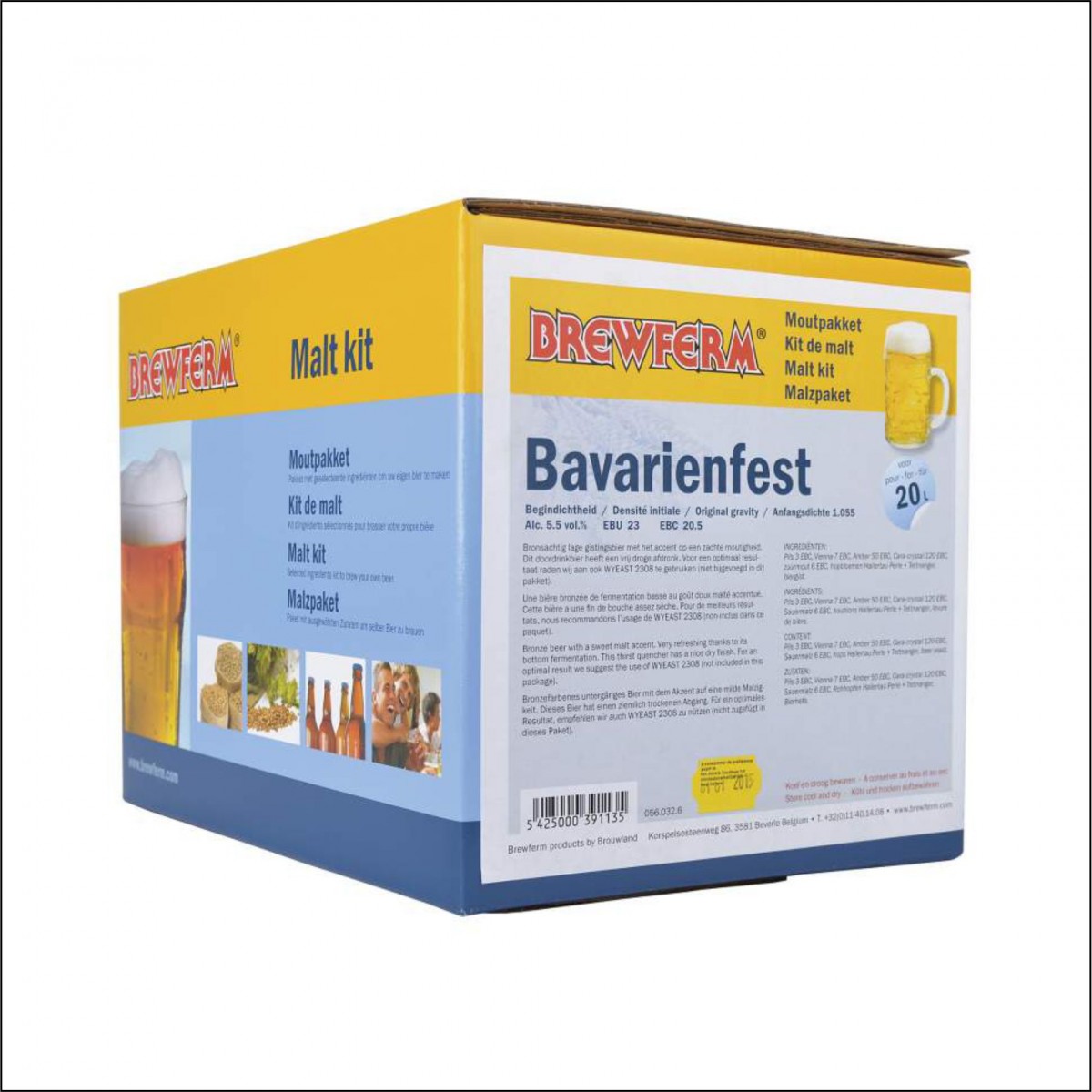 Kit de malta en grano "Fiesta Bavaria"
