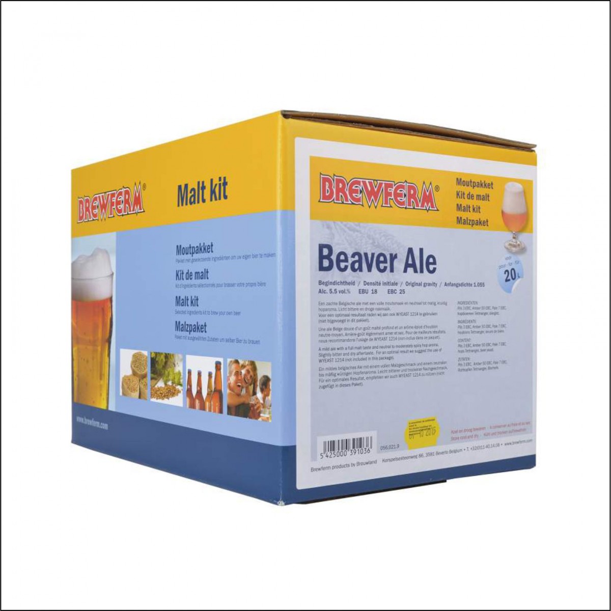 Kit de malta en grano "Beaver Ale"