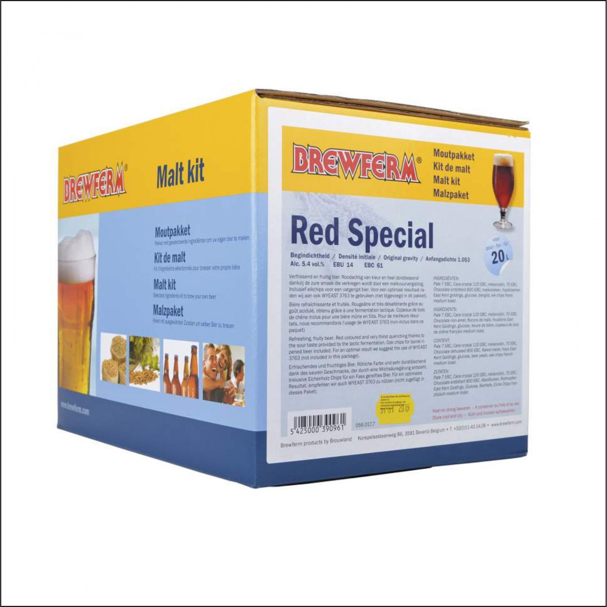 Kit de malta en grano "Red Spezial"