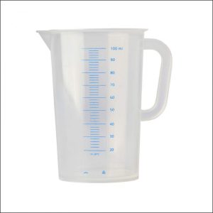 Jarra graduada de plástico, Polypropylen - 100ml