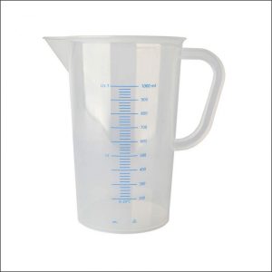 Jarra graduada de plástico, Polypropylen - 1000ml