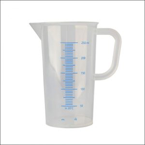 Jarra graduada de plástico, Polypropylen - 250ml