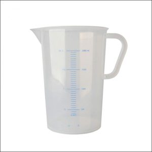 Jarra graduada de plástico, Polypropylen - 2000ml