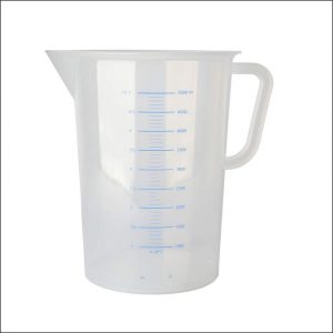 Jarra graduada de plástico, Polypropylen - 5000ml