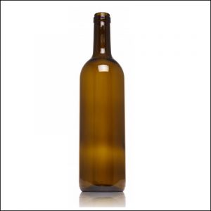 7X botellas Vino Bordeaux 75cl Color Musgo