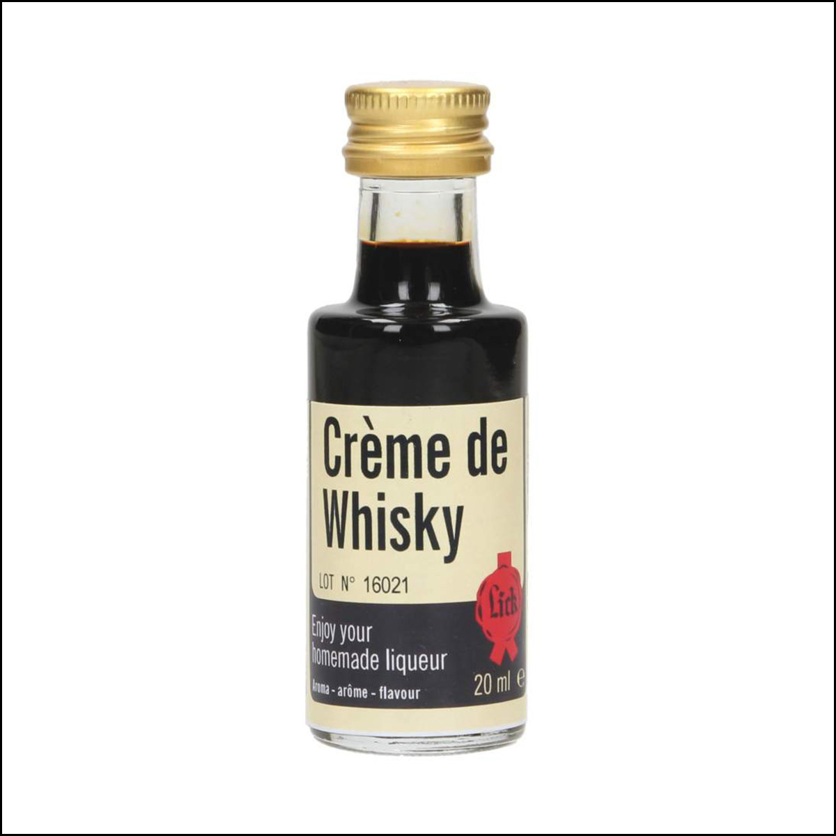 Extracto de Licor "Crème de Whisky / Crema de Whisky"