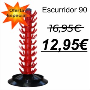 Escurridor para 90 botellas