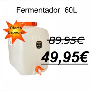 Tanque de Fermentación rectangular 60 ltr de SPEIDEL